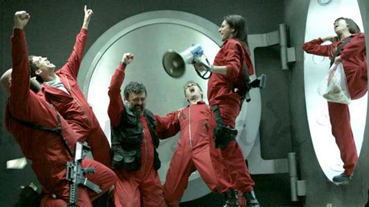 Сериал Бумажный дом - Дерзкое ограбление по-испански